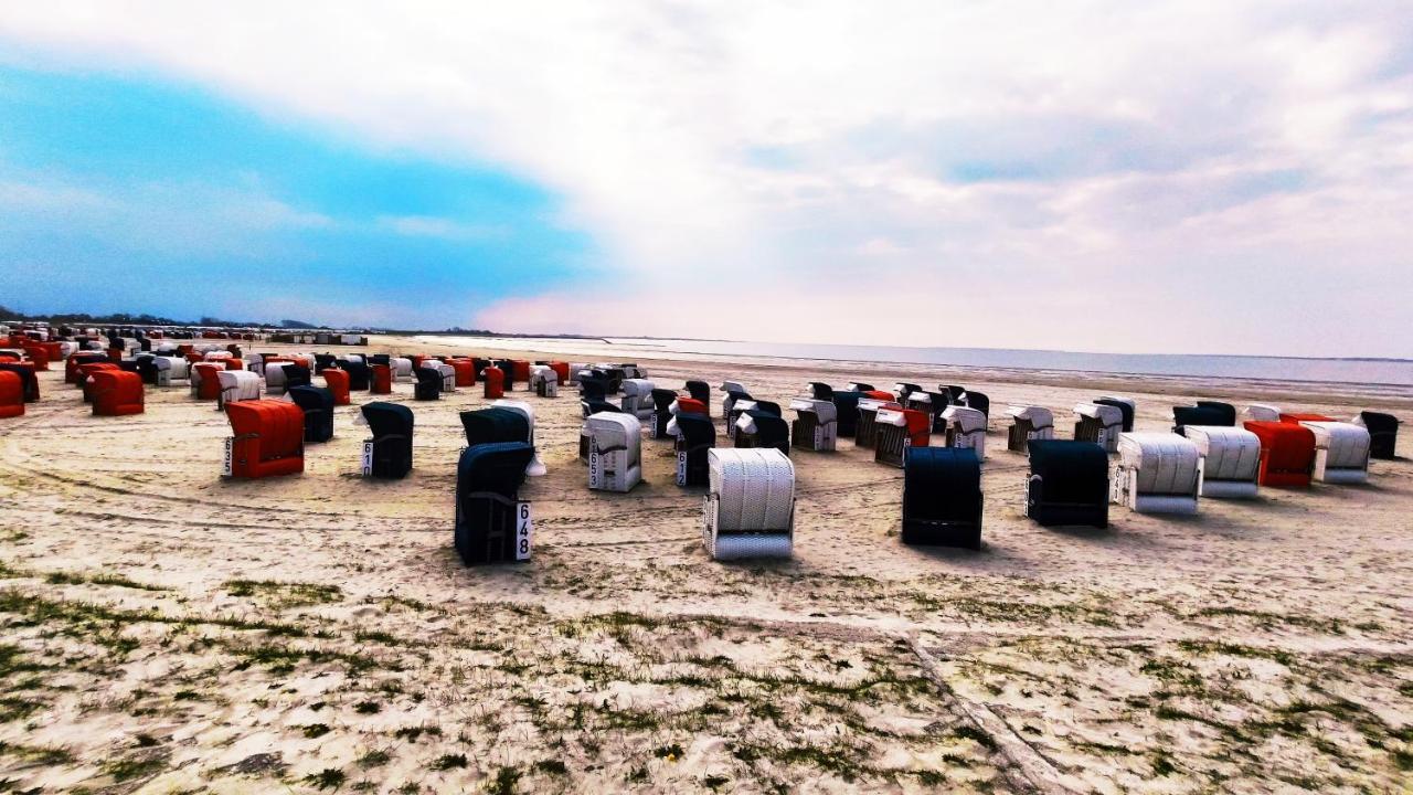 Nordsee Ferienwohnung Nord Dornumersiel Buitenkant foto